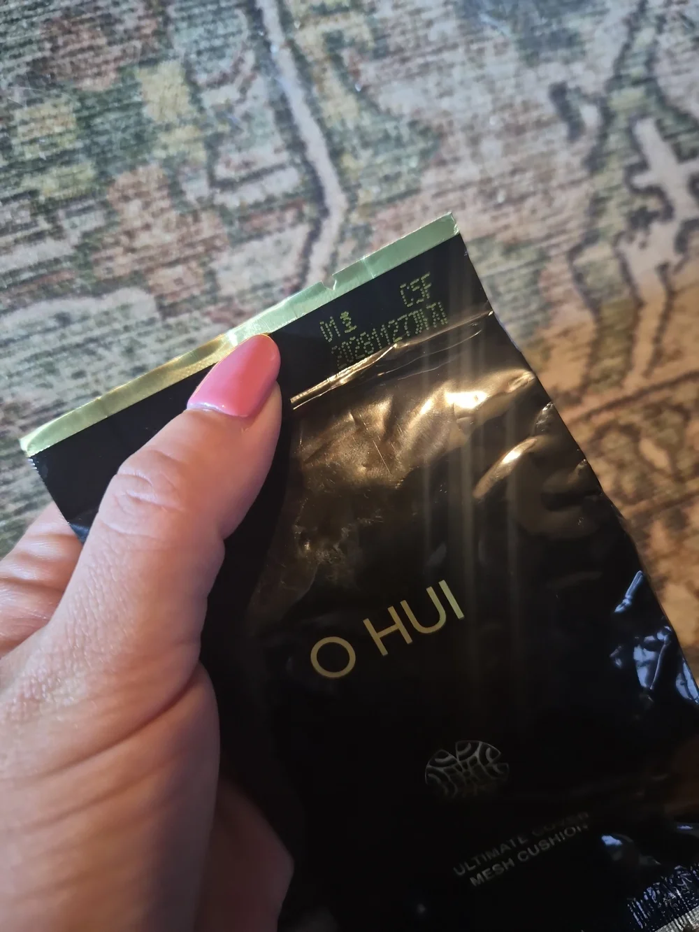 2 O Hui Ultimate Cover Mesh Cushion Foundation Refill Pack 01 C5F Milk Beige ✨️